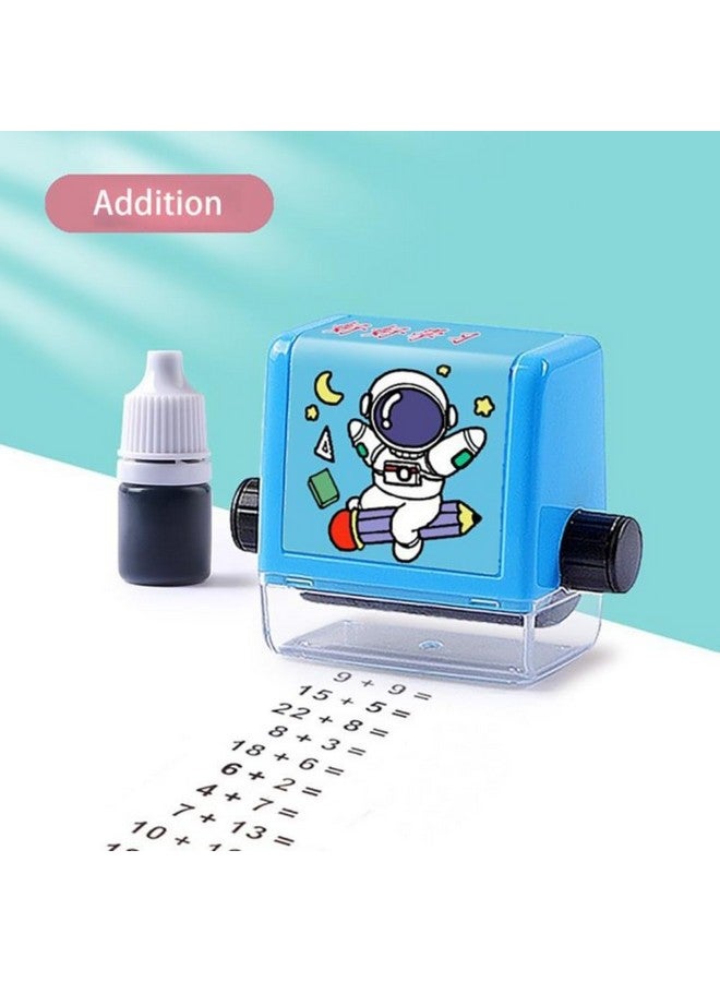 Drumstone Drumstone (Exclusively 𝟭𝟬+𝟱 Year Warranty) Math Stamp Roller: Interactive Math Learning Tool for Add, Subtract, Multiply, and Division Practice - I for Classroom and Homeschool Use/Best Gifting Product - Image 3