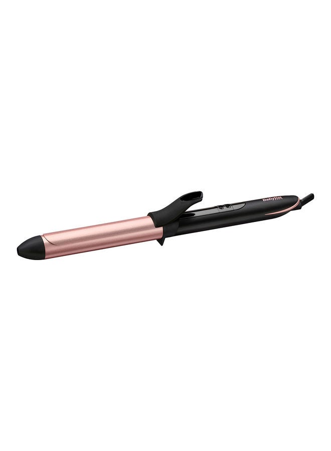 BaByliss Hair Curling Iron 25mm Barrel Advanced Ceramics With Led 6 Temps 160C-210C 2.5m Length Cord C451SDE Rose Gold 700grams - Image 2