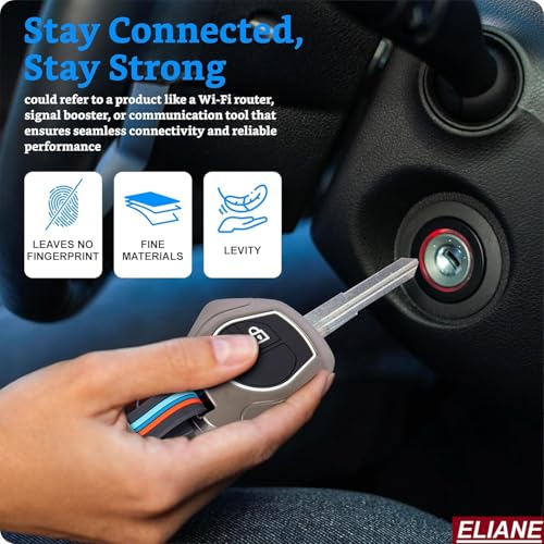 Eliane Car Accessories Key Cover Compitable for Suzuki Swift Ertiga Wagonr Celerio Swift Dzire Alto Fronx Breza S Presso Ignis 2 Button Remote Key Metal - Image 2