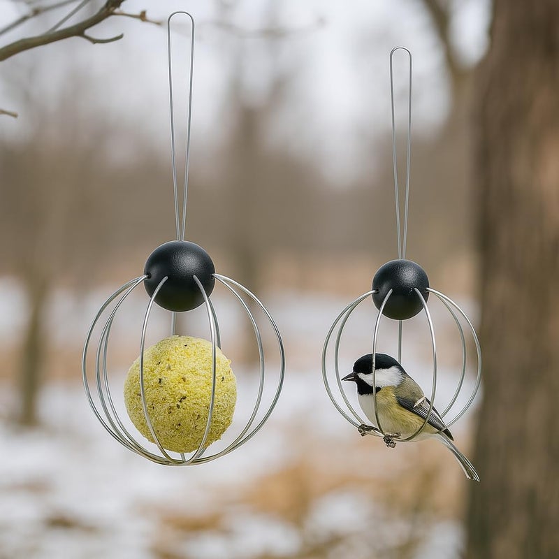 BS B&S Mini Hanging Bird Feeders - Set of 2 - Image 1