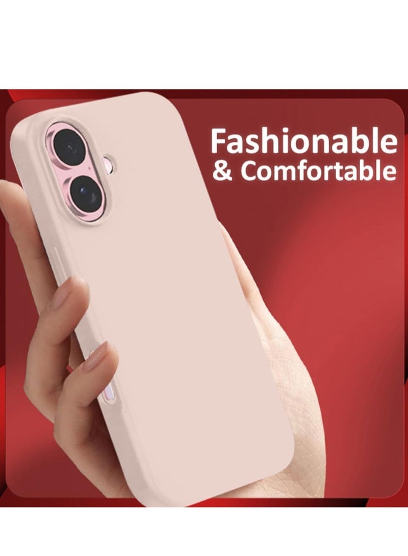 JAJEEK Liquid Silicone Case for iPhone 16 – Ultra Slim Design with Soft Anti-Scratch Microfiber Lining & Drop Protection - Image 5