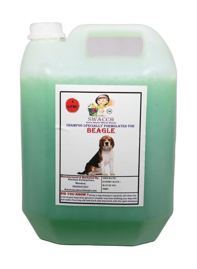 SWACCH Shampoo Specially FORMULATED for Beagle (5 Litre) NEEM ALOVERA - Image 1