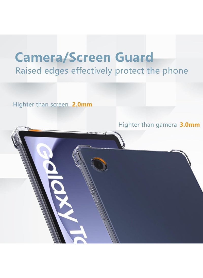 ACLIX Clear Case for Samsung Galaxy Tab A9 Plus, Soft TPU Skin Back and Full Body Protection, Anti-Scratch, Anti-Yellowing, Cover For Samsung Galaxy Tab A9 Plus 11 inch - Image 3