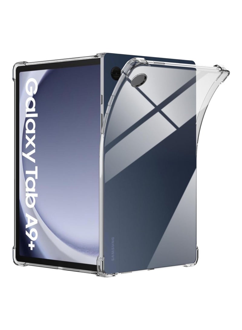 ACLIX Clear Case for Samsung Galaxy Tab A9 Plus, Soft TPU Skin Back and Full Body Protection, Anti-Scratch, Anti-Yellowing, Cover For Samsung Galaxy Tab A9 Plus 11 inch - Image 1