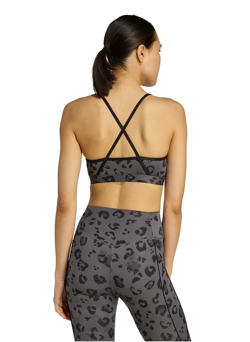 اديداس Powerreact Essential Light Support Bra Print