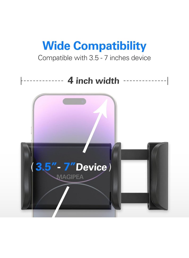 DAILYLIFE Flexible Phone Holder for Bed & Desk – 360° Adjustable Long Arm Stand, Hands-Free Clip Mount, Compatible with 3.5–7 inch Smartphones, Non-Slip Base, Ideal for Video Calls, Cooking, Reading - Image 2