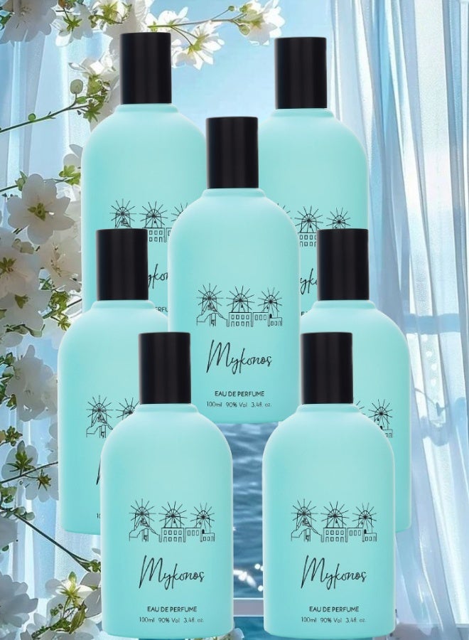SALMAN SAFFRON 7 Pieces Mykonos Perfume 100ML - Image 1