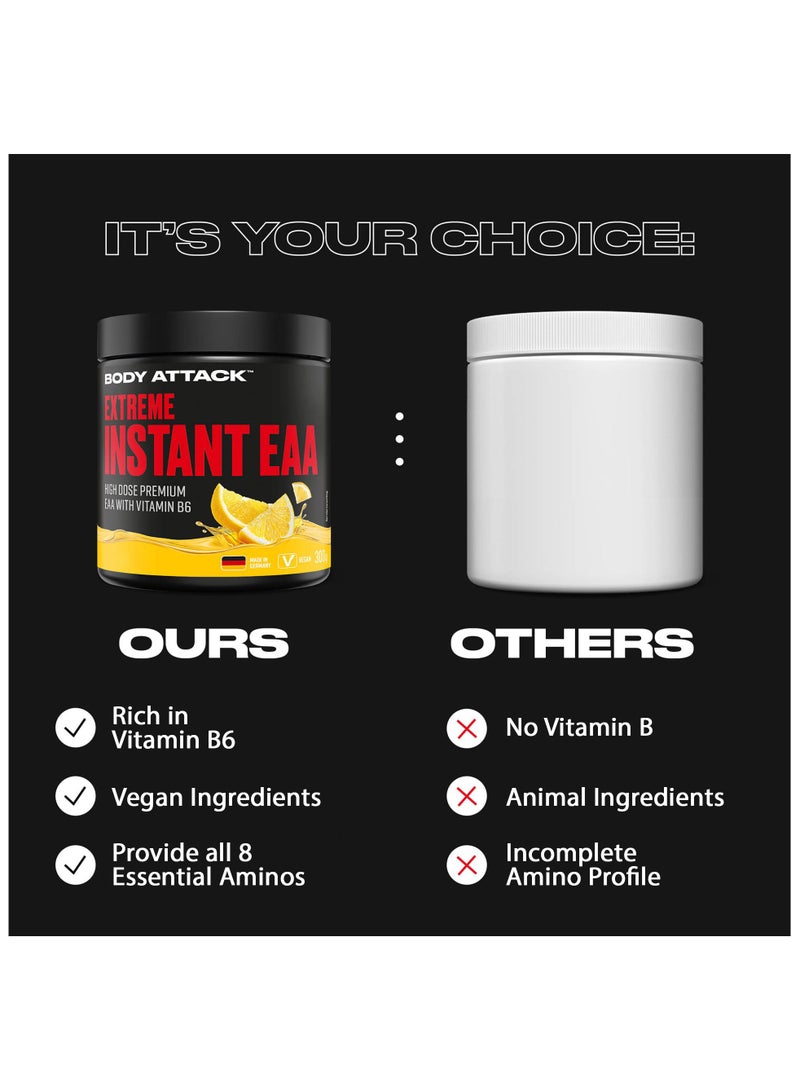 Body Attack Extreme Instant EAA 300g Lemon - Image 2