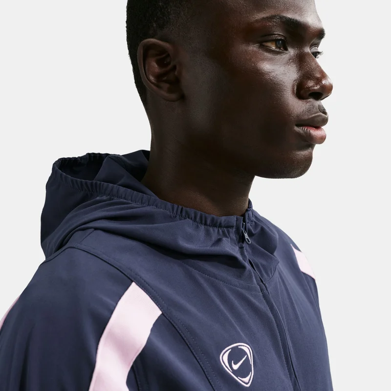 Nike Blue Men's Strike+ Repel Hooded Football Jacket for Men | Best Price UAE