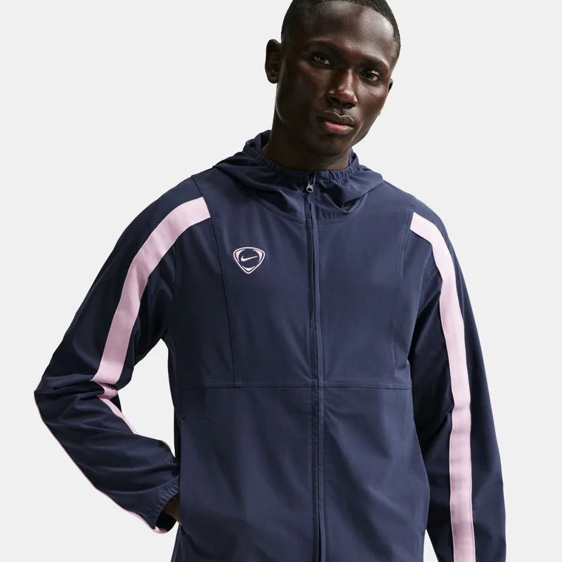 Nike Blue Men's Strike+ Repel Hooded Football Jacket for Men | Best Price UAE