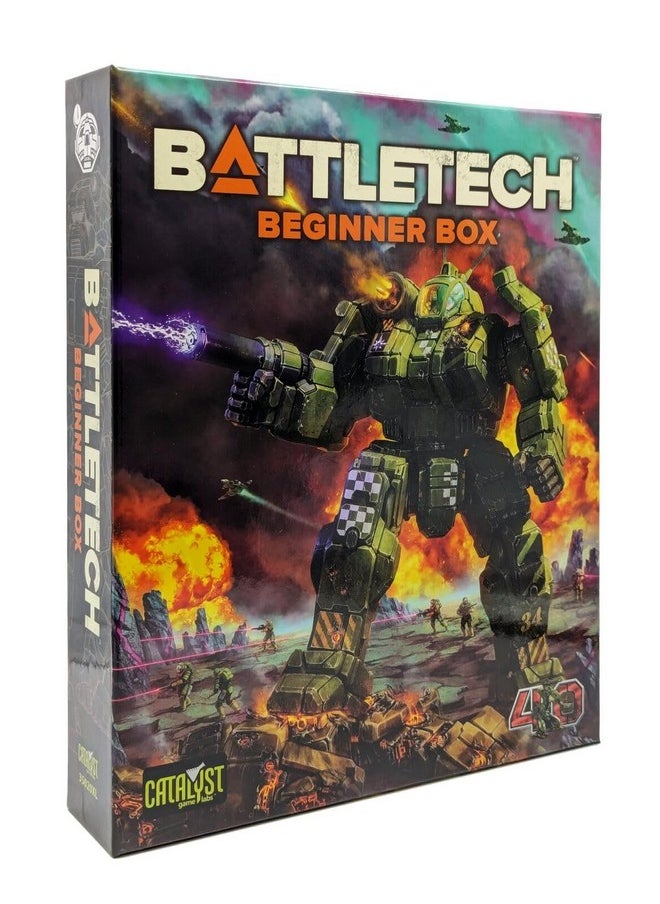Catalyst Game Labs BattleTech Beginner Box 40th Anniversary by Catalyst Game Labs, Strategy Board Game, for 2 Players and Ages 14+  - Image 1