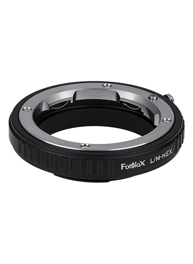 Fotodiox Lens Mount Adapter - Compatible with Leica M Lens to Sony Alpha E-Mount Mirrorless Cameras - Image 2