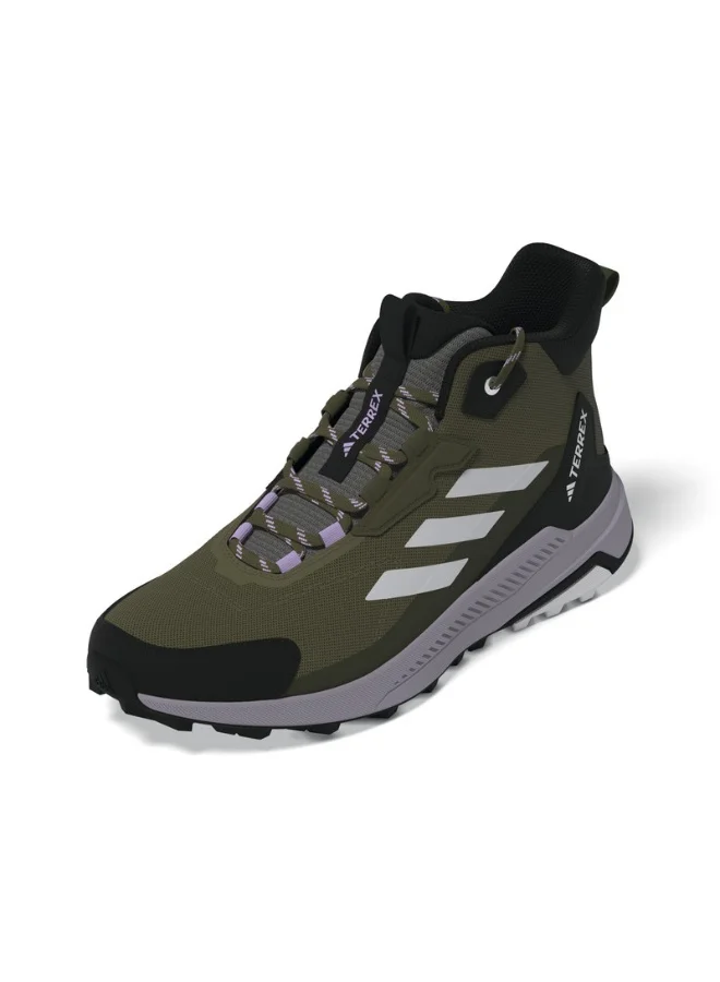 adidas Adidas Terrex Anylander Mid W W Green Hiking Shoes For Women