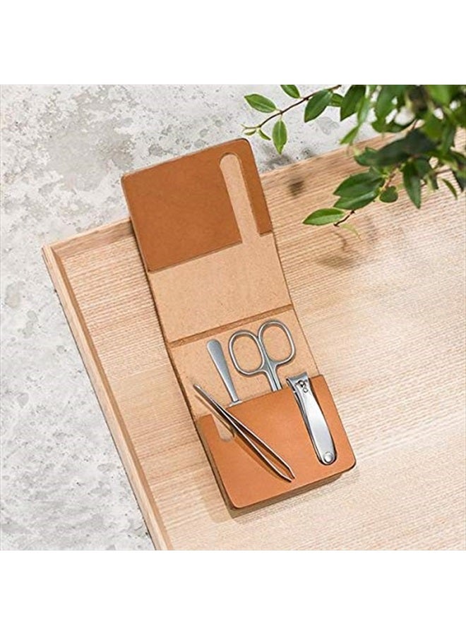 MÜHLE TRAVEL Manicure Set in Cowhide Case - Luxurios Travel Kit - Image 4