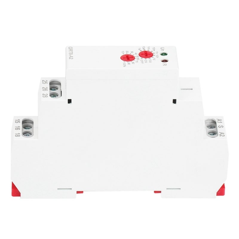 GEYA Time Relay 0.1s-10 Days Delay AC/DC 12-240V - LED Indicator Knob Setting 2 Modes for Pump Fan Delay Disconnect - Image 4