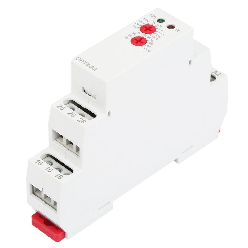 GEYA Time Relay 0.1s-10 Days Delay AC/DC 12-240V - LED Indicator Knob Setting 2 Modes for Pump Fan Delay Disconnect - Image 3