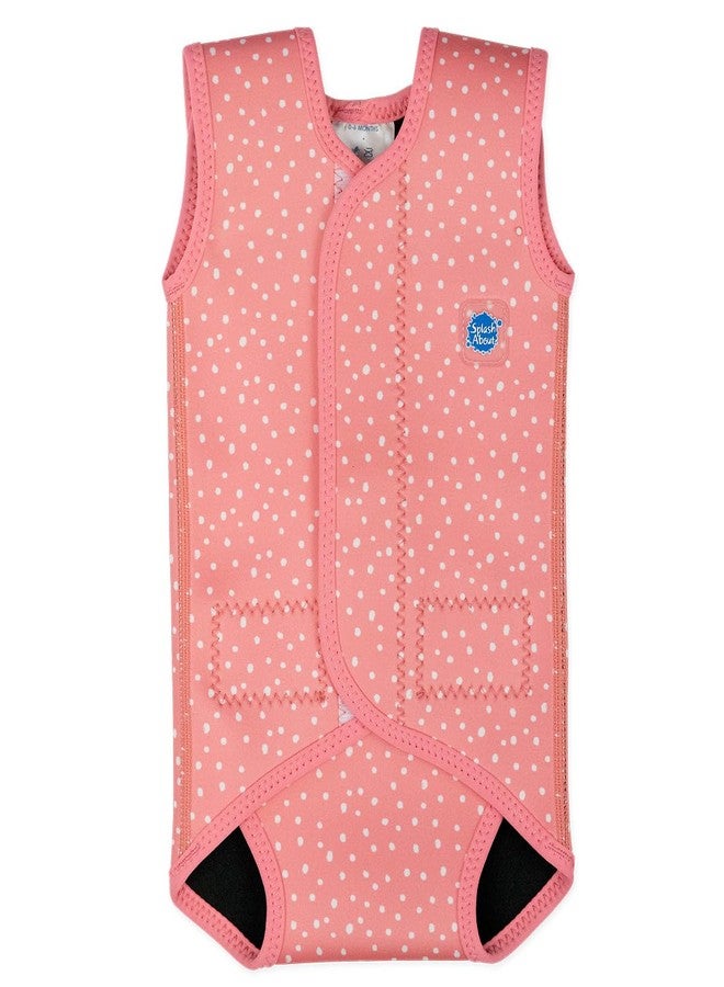 Splash About Baby Wrap Neoprene Wetsuit (Pink Dotty, 16-30 Months) - Image 1