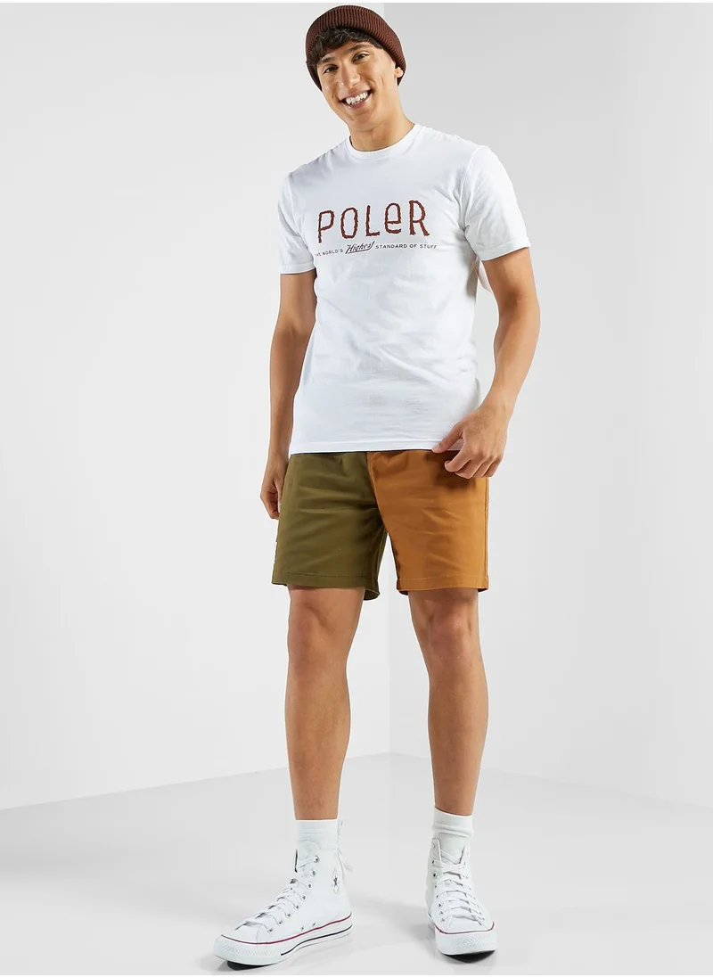 poler Furry Font T-Shirt