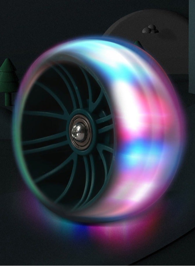 ام جي سكوتر باندا 3 في 1 قابل للطي للأطفال مع موسيقى، أضواء LED، عجلات مضيئة، ارتفاع قابل للتعديل ومقعد قابل للإزالة، سطح مضاد للانزلاق، للاستخدام الخارجي والداخلي للأطفال من 3 إلى 8 سنوات. - Image 5