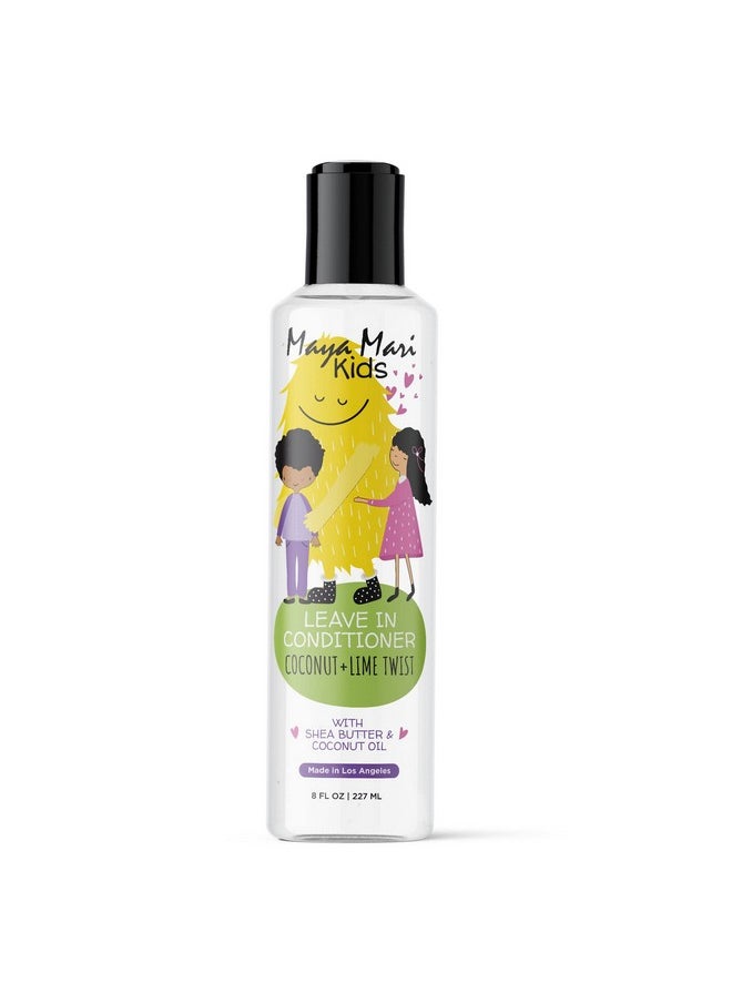 MAYA MARI Kids Leavein Conditioner With Coconut Oil Shea Butter And Marula Oil Coconut And Lime Twist 8 Oz  - Image 1