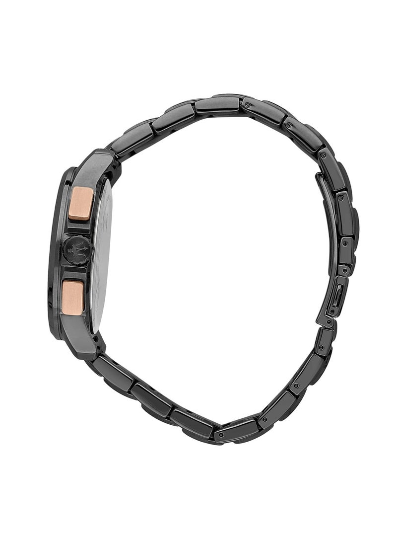 Maserati ساعة Successo Chrono Solar Edition للرجال من الفولاذ المقاوم للصدأ R8873645001 - 44 مم - Image 2