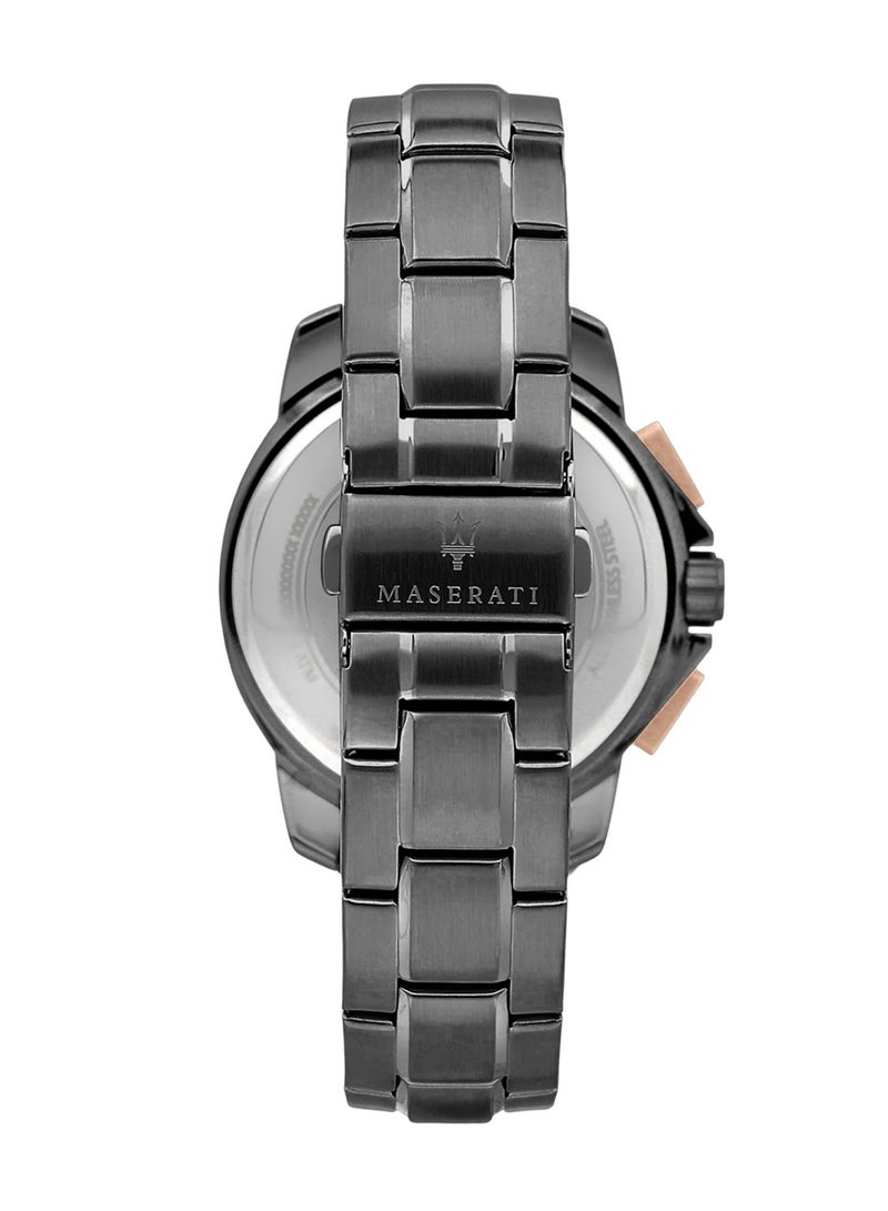 Maserati ساعة Successo Chrono Solar Edition للرجال من الفولاذ المقاوم للصدأ R8873645001 - 44 مم - Image 3