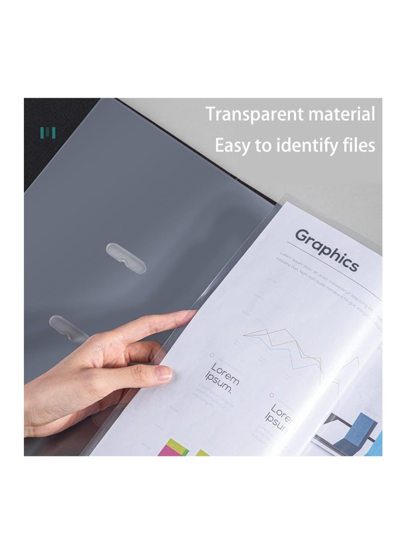 PRIMA transparent perforated plastic file - Image 4