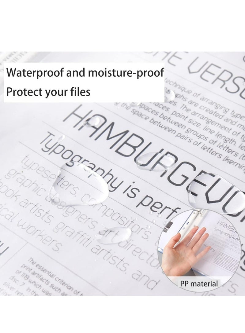 PRIMA transparent perforated plastic file - Image 5