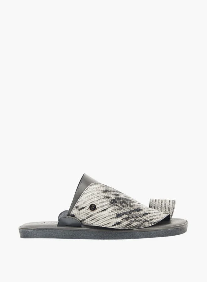 Al Waha Men's Arabic Sandals with Toe Loop - Ramadan Collection