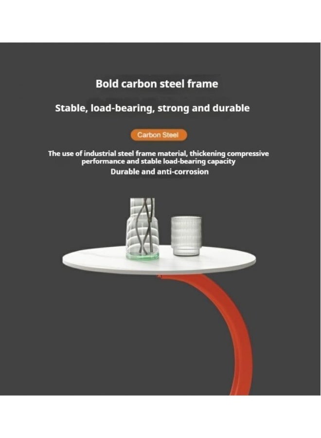 طاولة جانبية لطاولة الأريكة طاولة مستديرة صغيرة لطاولة التلفاز طاولة بجانب الأريكة طاولة صغيرة لغرفة المعيشة وطاولة جانبية لغرفة المعيشة أو غرفة النوم - Image 3