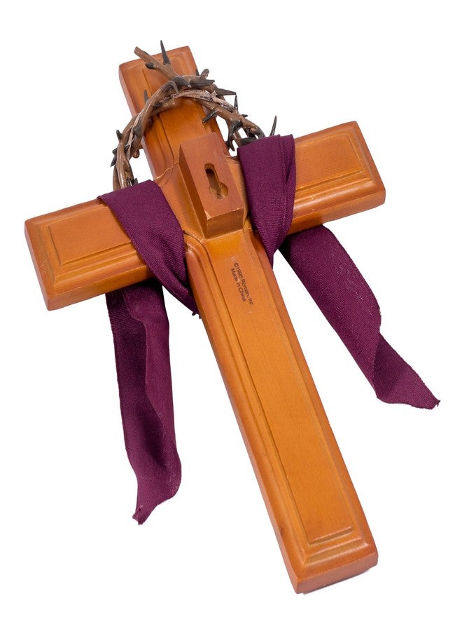 Roman Giftware Inc., Religious Crosses Collection, 10" H Crown of Thorns Cross,Religious, Inspirational, Durable (10x2x6) - Image 3