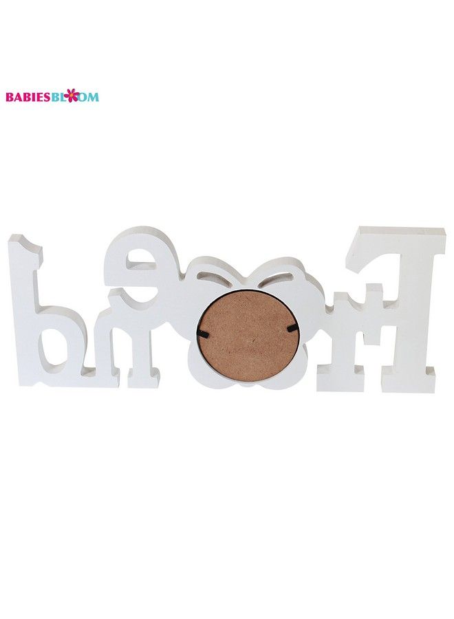 BABIES BLOOM White Wooden Baby Photo Frame Collection (Friend)  - Image 4