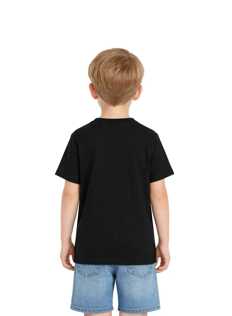 مارفل Toddler Boys Marvel Red Hulk Graphic Printed Black T-Shirt