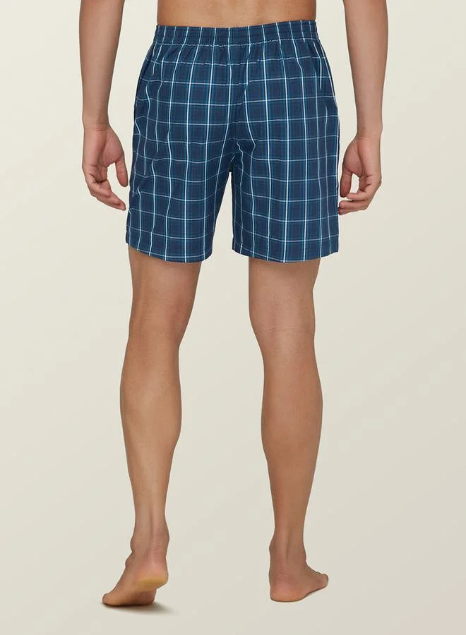 اكس واي اكس اكس Cotton Boxer Shorts with Elasticated Waistband by Styli