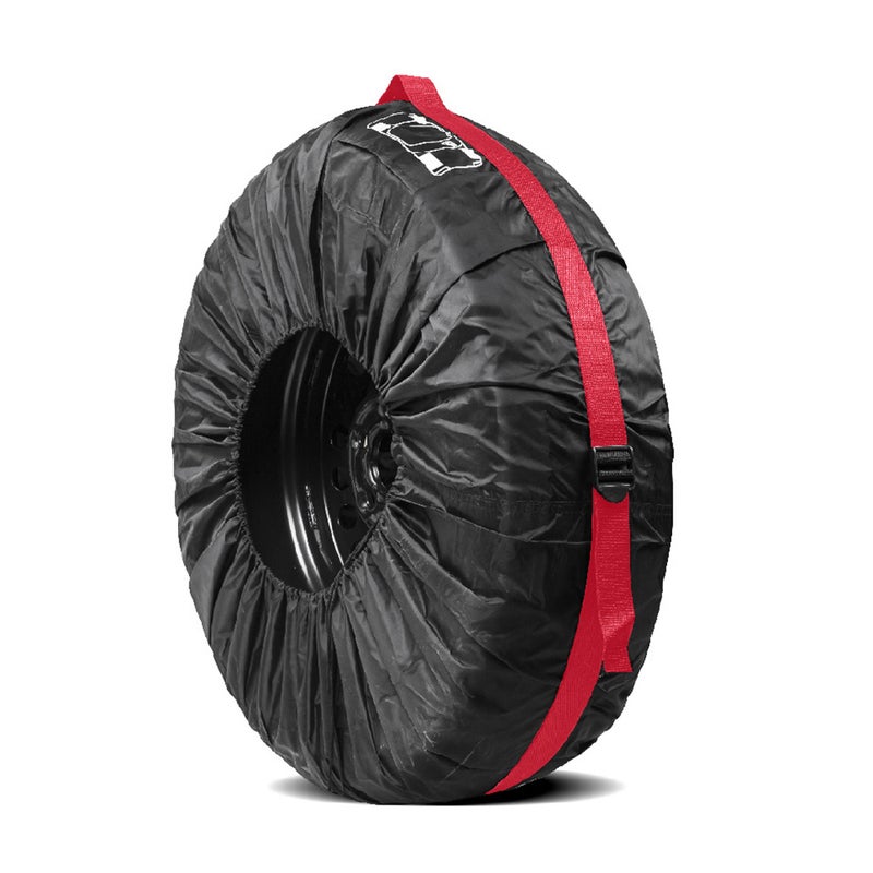 1PC Tire Cover, Waterproof Spare Tire Cover Tough Tire Wheel Protector for Cars SUVs Vans Pickup Trucks, Fits Tires 19'' to 23'' - Image 1