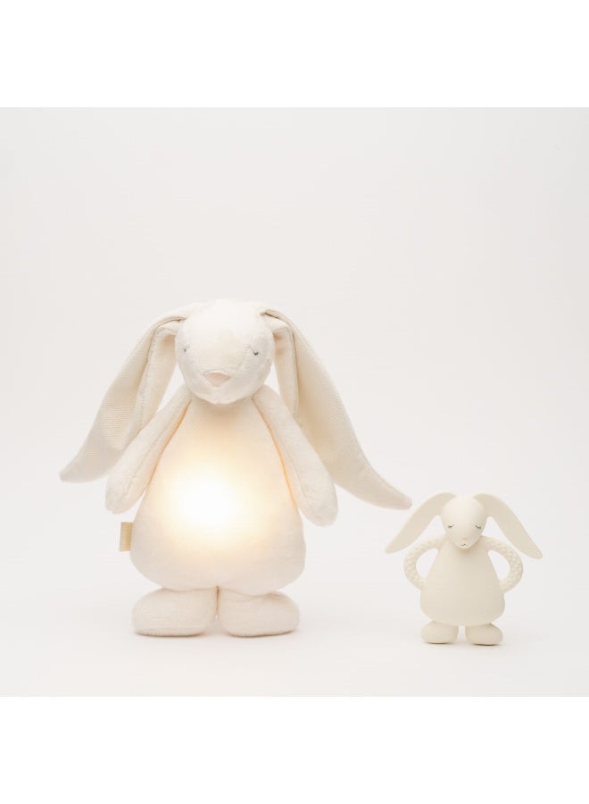 Moonie Natural Rubber Teether Bunny - Cream - Image 2