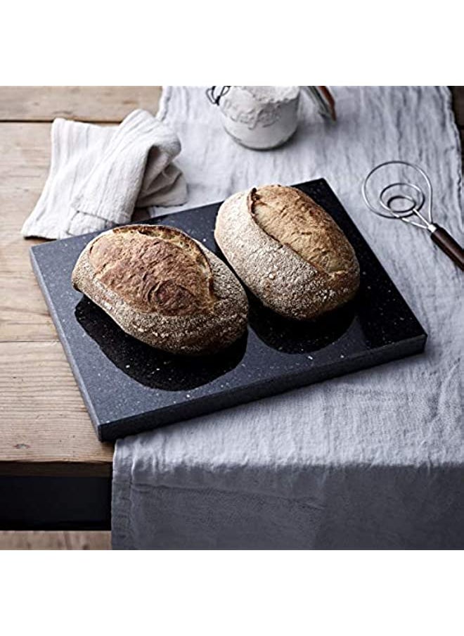 BGM - - Rectangular Granite Bread Baking Stone/Pizza stone for Ovens (40cm X 30cm) - Image 1