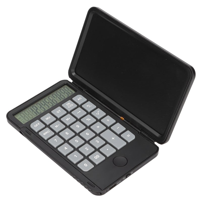 2 In 1 Scientific Calculator 6.5In Reusable Writing Board - Noiseless Button Pocket Calculator With Eyesight Protection for Office, Study And On-the-go Use - Image 1