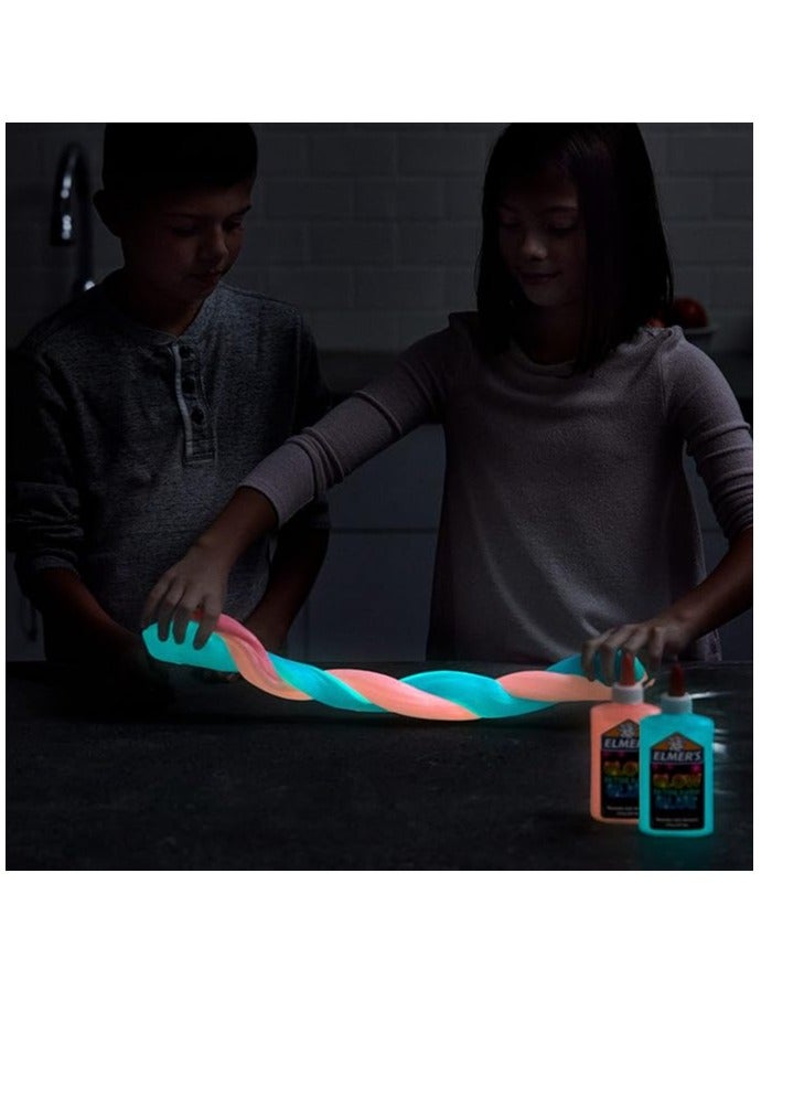 إلميرز صمغ سائل يتوهج في الظلام باللون الوردي - Image 3
