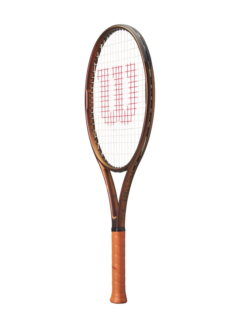 Wilson Pro Staff 26 V14 Tennis Racket For Junior - Orange - Image 5