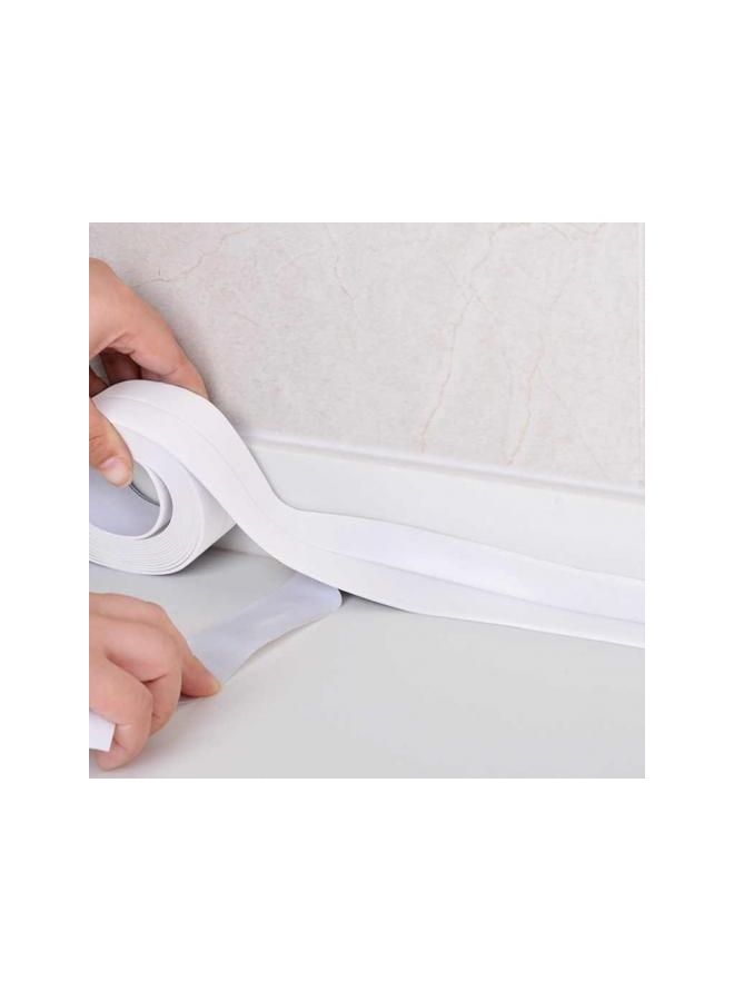 Waterproof Self Adhesive Seal Strip White 3.2meter - Image 1
