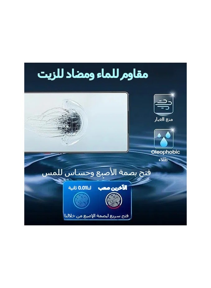 general for ZTE Nubia Red Magic 10 Pro/10 Pro+ Screen Protector,[2+2 Pack] Screen Protector+Camera Lens Protector,6.85 inch,Tempered Glass,9H,Bubble-Free - Image 3