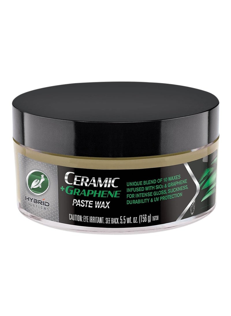 TurtleWax Hybrid Solutions Ceramic And Graphene Paste Wax Kit Paste 156gm Foam Applicator Towel Turtle Wax  - Image 4
