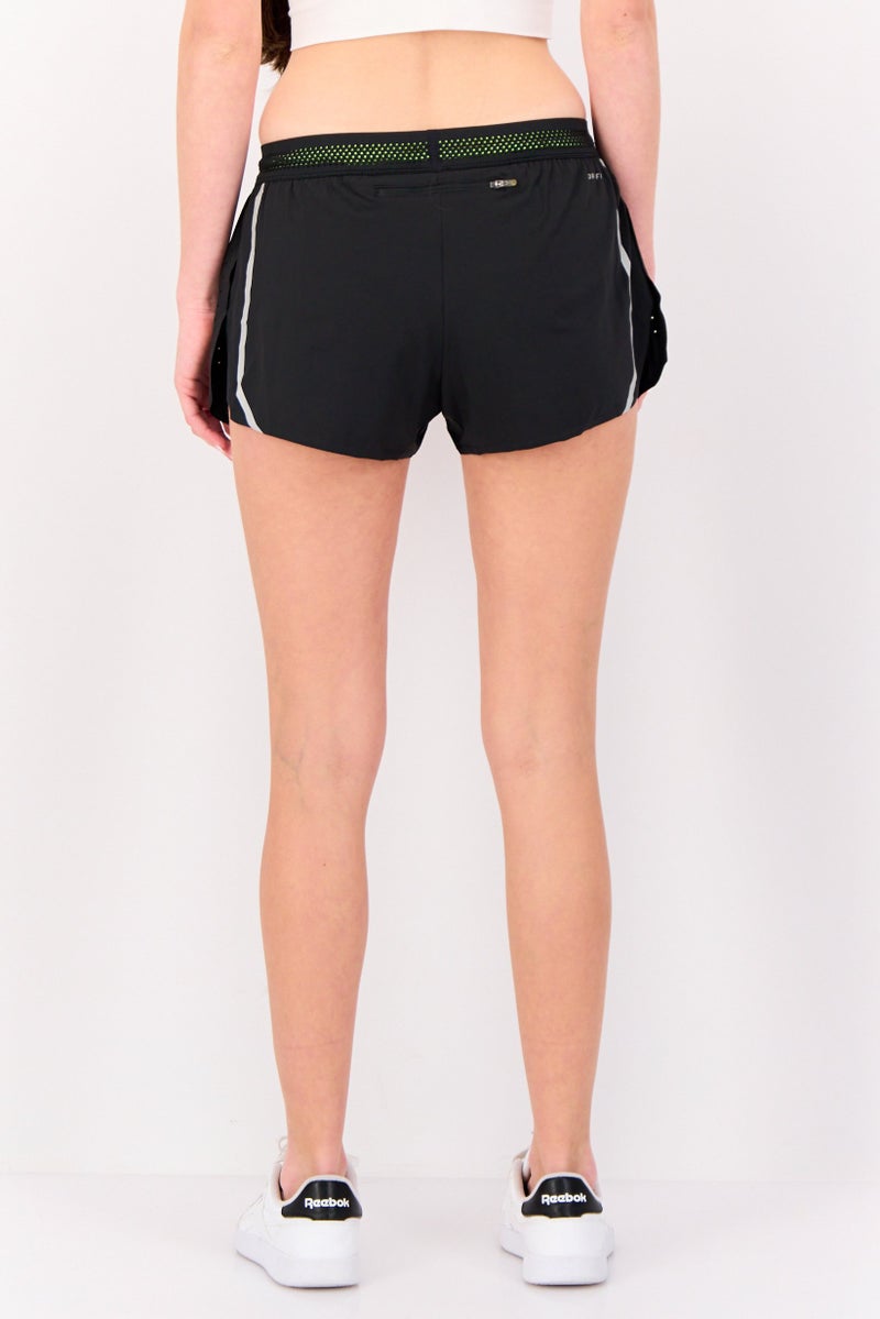 Nike Women Sportswear Fit 2 In One Running Shorts, Black - Image 3