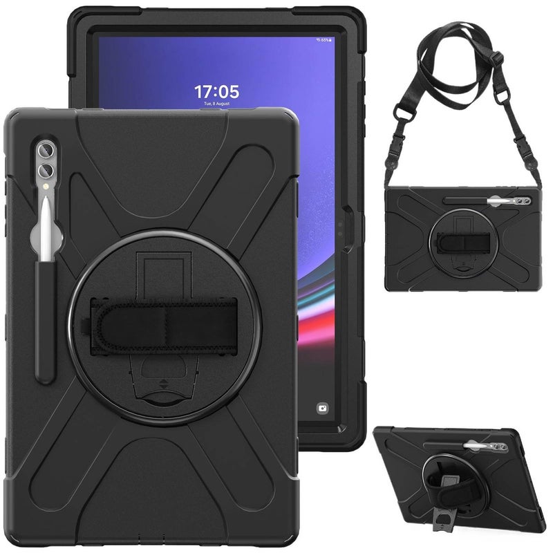 حافظة حماية لجهاز Tab S9FE مع مسند وغطاء للاستخدام اليومي - Image 2