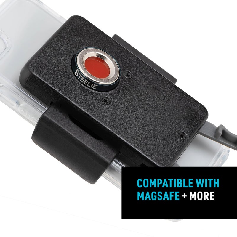 Nite Ize Steelie Squeeze Dash Kit - Magnetic Cell Phone Holder for Car Dashboard - Adjustable Phone Holder for Cars - Compatible with Apple MagSafe iPhones & Accessories - Image 5