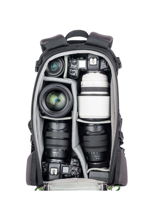 Think Tank BackLight 18L Camera Daypack Backpack for DSLR, Mirrorless, Photography and Video - Montane Green - Image 2