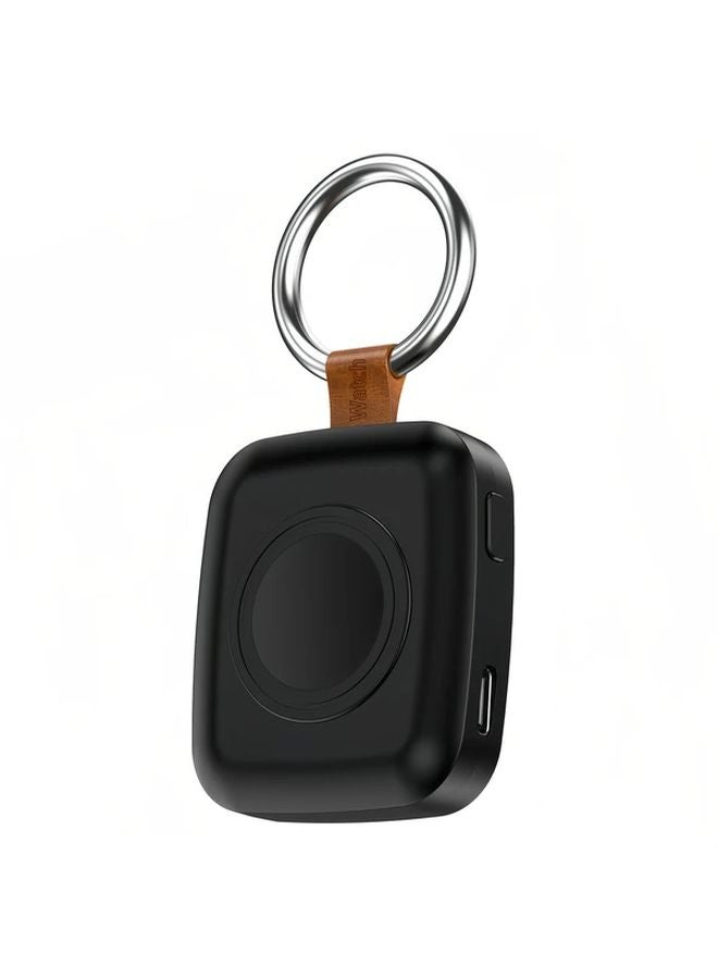 Black Pink Magnetic Charger For iWatch Series 10 9 8 7 6 5 4 3 2 SE Ultra Ultra 2 With Dual Display - Image 1