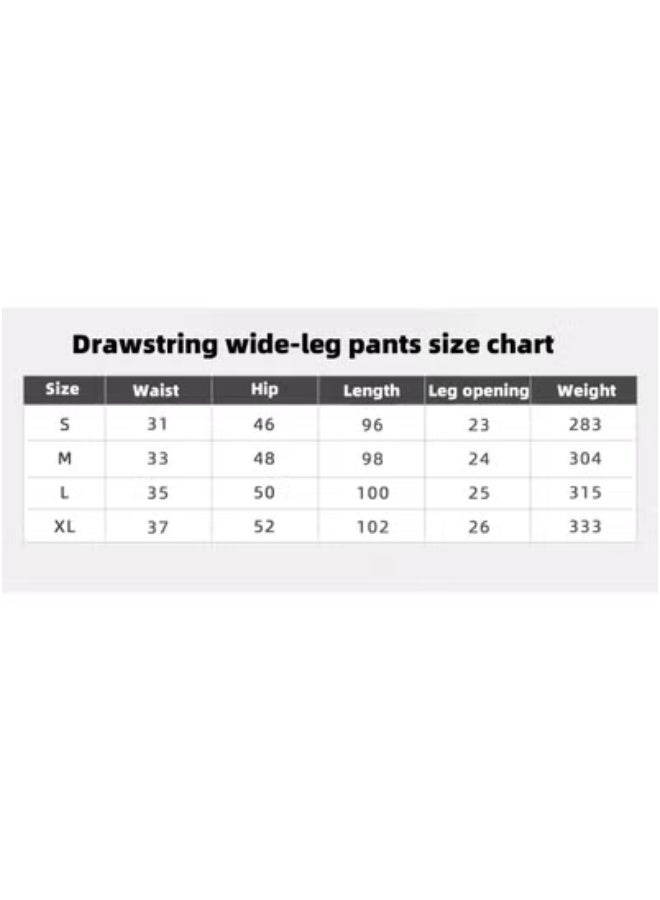 RedMapleTEK Nine Points Wide Leg High Waist Elastic Breathable Casual Pocket Jogging Pants for Running Fitness Yoga - Image 4