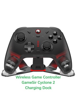 Classic Wireless Gamepad GameSir Cyclone 2 Game Controller for PC / Steam / Switch / Android / iOS with RGB Lamp Wireless Audio Hall Linear Trigger and Micro Trigger Switch Six-Axis Gyroscope Aluminium Alloy Charging Dock - pzsku/ZF68383347F9FAF818427Z/45/1748263888/15aacf2f-97be-4f7a-a504-eea92acc0cf4
